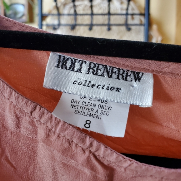 Vintage Holt Renfrew Silk Blouse - Picture 3 of 3